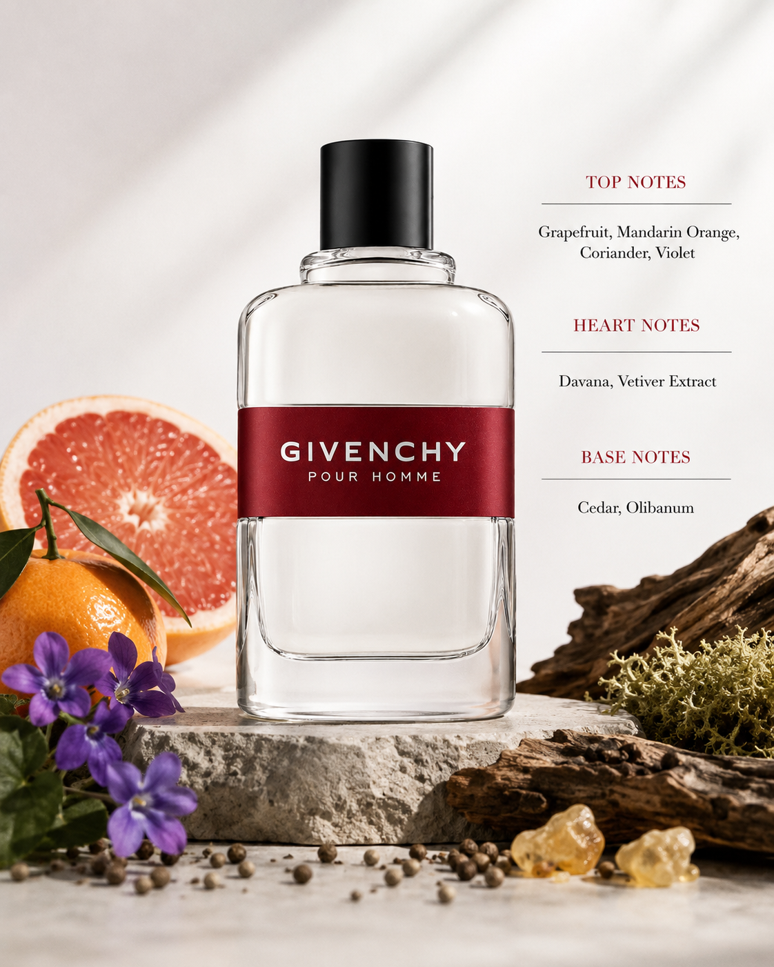 Givenchy Pour Homme 100ml EDT - Men