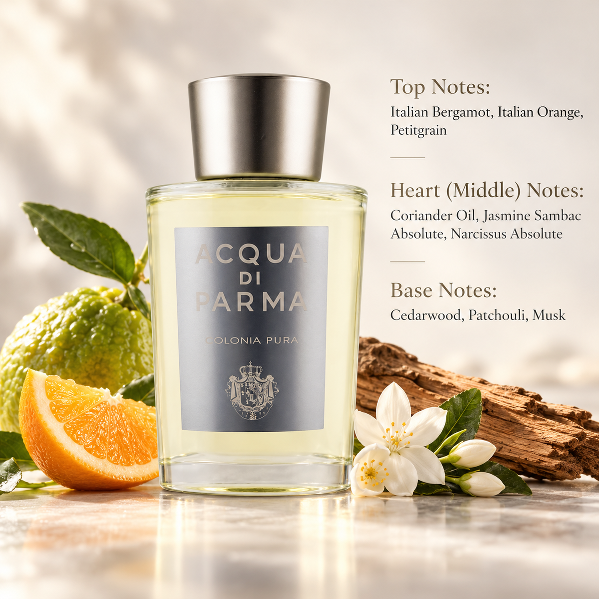 Acqua Di Parma Colonia Pura 180 ml EDC – Unisex