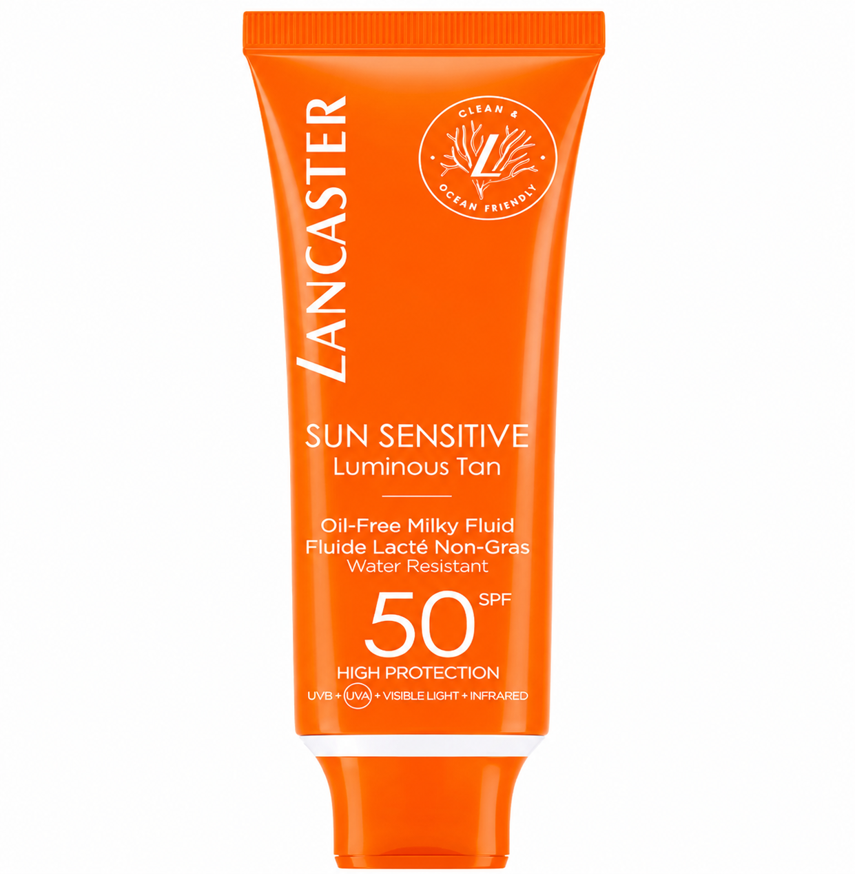 Lancaster Sun Sensitive Luminous Tan Oil-Free Milky Fluid SPF50 50ml