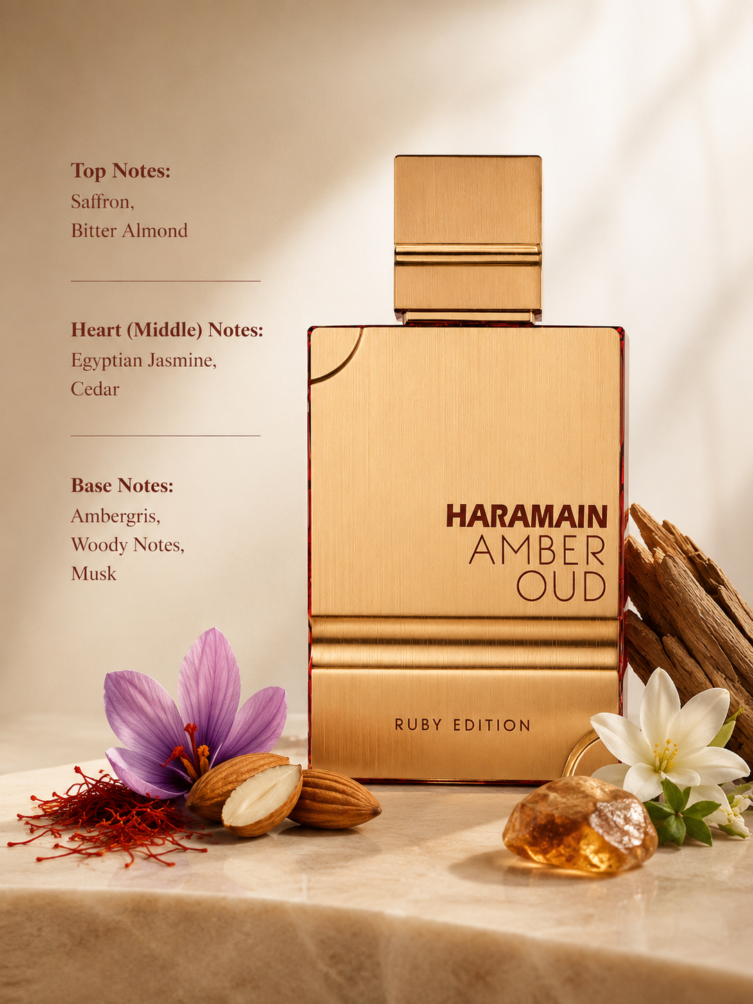 Al Haramain Amber Oud Ruby Edition 60ml EDP - Unisex